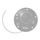 Fuel Cap With Quick Action System ACCOSSATO FC005 in CNC-worked aluminium Silver