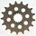 Chain kit EK - Silver chain 428 SRO, O-ring, CHK front sprocket SUPERSPROX, CHK rear sprocket SUPERSPROX for YAMAHA DT 125 R 1988-1989