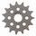 Chain kit EK - Silver chain 520 SRO, O-ring, CHK front sprocket SUPERSPROX, CHK rear sprocket SUPERSPROX for SUZUKI DR-Z 400 S 2000-2008