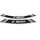 Rim strip PUIG Z900 9291B white set of 8 rim strips