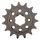 Chain kit EK - Silver chain 525 SRO, O-ring, CHK front sprocket SUPERSPROX, CHK rear sprocket SUPERSPROX for HONDA VFR 400 R 1987-1989