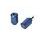 Bar ends PUIG LONG 9357A plavi