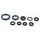 Set dihtunga za ulje za motor ATHENA P400250400024