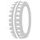 Tyre DUNLOP 125/80R17 KR191i MS2 RACE (417)