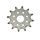 Chain kit EK - Zlat chain 520 MRD, Non-sealed, CHK front sprocket SUPERSPROX, CHK aluminium CHK rear sprocket SUPERSPROX for HONDA CR 125 R 1997