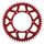 Rear ALU sprocket SUPERSPROX RAL-808:52-RED crven 52T, 520