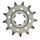 Chain kit EK - Silver chain 428 DEH, Non-sealed, CHK front sprocket SUPERSPROX, CHK rear sprocket SUPERSPROX for HYOSUNG GV 125 (S) Aquila 2001-2010