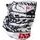 Tubular scarf iXS MICRO X33519 white-black