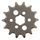 Chain kit EK - Silver chain 420 SH, Non-sealed, CHK front sprocket SUPERSPROX, CHK aluminium CHK rear sprocket SUPERSPROX for HONDA CRF 80 F 2004-2013