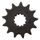 Chain kit EK - Silver chain 520 SRX, X-ring (X, NX, QX, XS), CHK front sprocket SUPERSPROX, CHK rear sprocket JT for HUSQVARNA WR 250 1983-1984