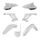 Plastic body kit POLISPORT 91310 White