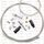 Universal throttle cable kit Venhill U01-4-100-GY 6mm OUTER (1.35m) Grey