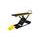 Motorcycle lift LV8 GOLDRAKE 600HC FLOOR VERSION EG600HCE.Y with electro-hydraulic unit (black and yellow RAL 1021)