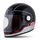 Full face helmet CASSIDA Fibre Jawa Sport black/ silver/ red XL