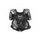 Chest protector POLISPORT XP2 JUNIOR 8000700003 black/silver/black