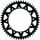Rear ALU sprocket SUPERSPROX RAL-853:50-BLK Crni 50T, 520