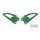 Heel plates PUIG 22650V green