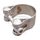 Exhaust clamp JMT 5608D63 63mm stainless steel