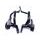 Engine guards RDMOTO CF142KDSL01K matt black for HONDA CB 650 F / FA 2014-2019