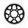 Rear ALU sprocket SUPERSPROX RAL-728:44-BLK Crni 44T, 520