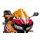 Windscreen PUIG RACING 6478T orange
