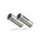 Dual slip-on exhaust GPR M3 H.150.M3.INOX Brushed Stainless steel