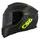 Full face helmet CASSIDA Integral GT 2.1 Flash matt black/ fluo yellow/ dark grey XL
