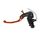 Clutch master cylinder ready to brake ACCOSSATO 16x16 with orange folding lever (nut + lever)