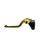 Clutch Lever ACCOSSATO fixed CNC-worked aluminium, gold