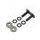 Rivet type connecting link D.I.D Chain 520VX3 ZJ