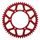 Rear ALU sprocket SUPERSPROX RAL-808:53-RED crven 53T, 520