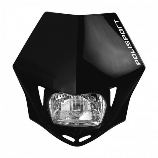 HEADLIGHT POLISPORT MMX 8663500002 CRNI