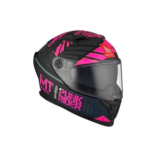 FULL FACE HELMET MT HELMETS BRAKER SV PUNK RIDER B8 MATT S