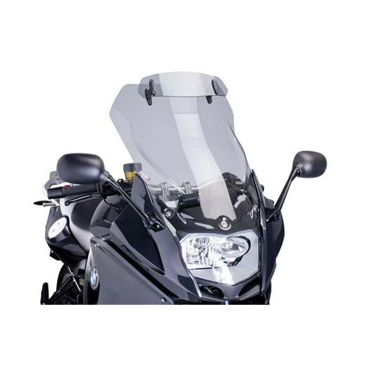 WINDSCREEN PUIG TOURING WITH VISOR 6503H SMOKE