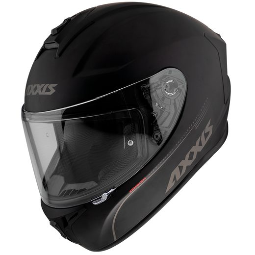 FULL FACE HELMET AXXIS DRAKEN ABS SOLID BLACK MATT S