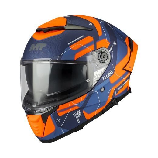 FULL FACE HELMET MT HELMETS THUNDER 4 SV LUMEX C24 MATT XL