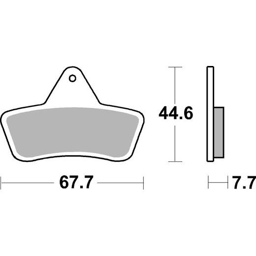 DISK PLOČICE BREMBO 07GR54SD