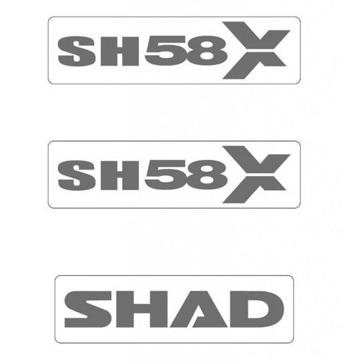 STICKERS SHAD D1B58ETR FOR SH58X