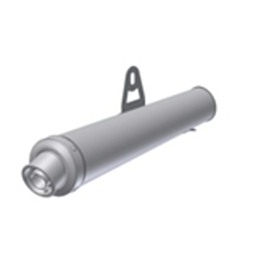 SILENCER MIVV X-CONE ACC.016.SC3 STAINLESS STEEL Ø105 - Ø60 INLET
