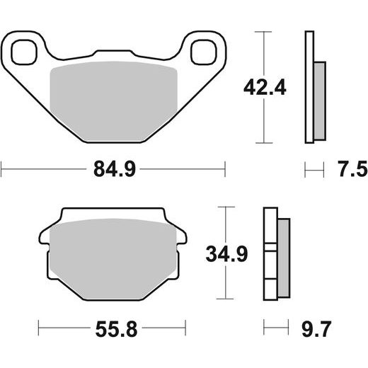 DISK PLOČICE BREMBO 07014 CC SCOOTER