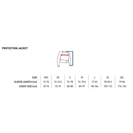 CHEST PROTECTOR SHOT AIRFLOW EVO A04-41H-B01 WHITE