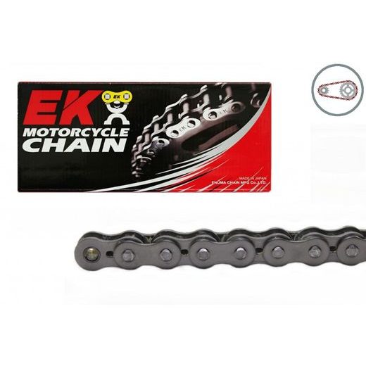 CHAIN KIT EK - SILVER CHAIN 428 SRO, O-RING, CHK FRONT SPROCKET JT, CHK REAR SPROCKET JT FOR SUZUKI GSX-R 125 2017-2024