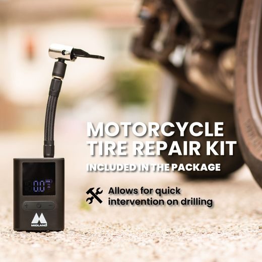 ENERPUMP MINI - POWER BANK WITH AIR COMPRESSOR MIDLAND C1680