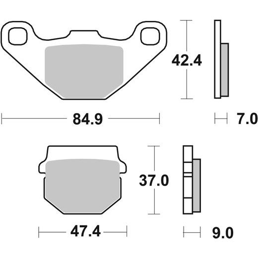 DISK PLOČICE BREMBO 07KA0717 CC ROAD