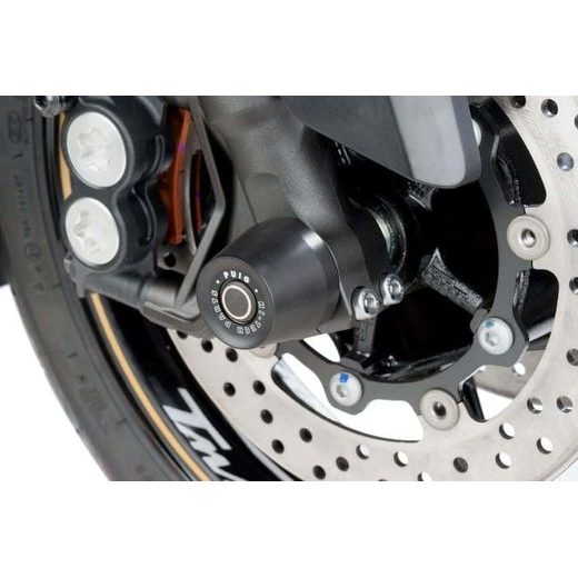 AXLE SLIDERS PUIG 8688N CRNI COLOR CAPS INCLUDED