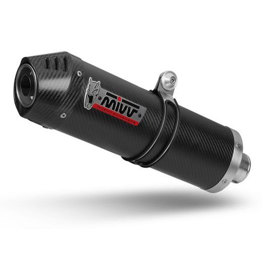 SILENCER MIVV OVAL S.015.L3C CARBON / CARBON CAP SMALL