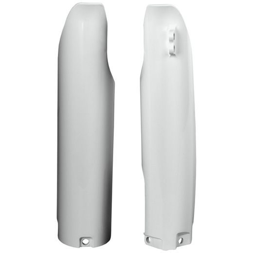 FORK GUARDS POLISPORT 8398100001 (PAIR) WHITE