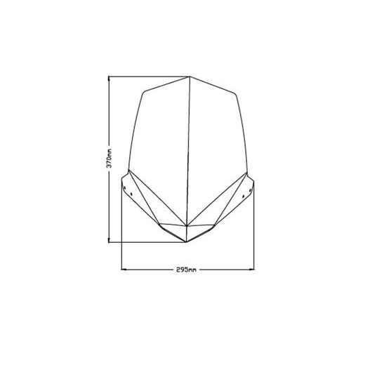 WINDSHIELD PUIG NEW GEN. SPORT 3657H SMOKE
