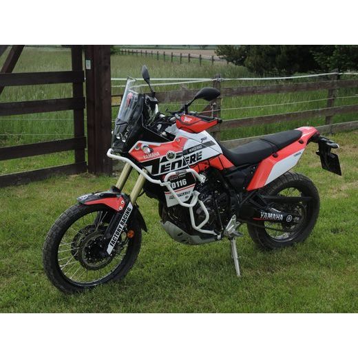 ENGINE GUARDS RDMOTO CF140W WHITE (WITH PROTECTORS)