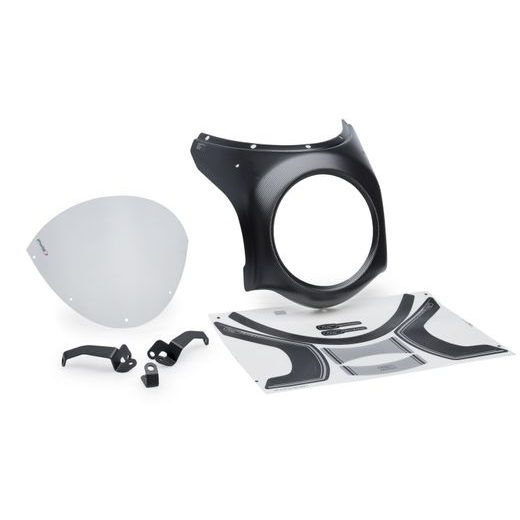 SEMIFAIRING PUIG RETRO 21962W CLEAR CARBON LIQUID HOUSING